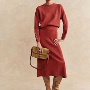 Sezane Sami Sweater in Sienna